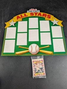 Vintage Kelloggs Corn Flakes All Stars Mike Schmidt Mixed Lot