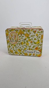 Vintage Sunnie Miss Floral Cosmetic Case
