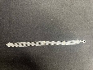Sterling Silver Bracelet - Woven Link 925, 8.65g