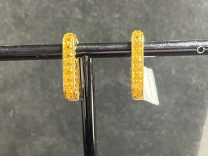 Citrine Earrings - Silver 1.25 GTW - $250 retail tag