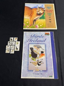 Stamp Albums - Irish Birds & UN Endangered Species Mixed Lot