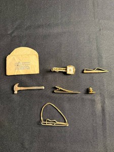 Mens Vintage Jewelry - Pomster Tie Clips & Accessories