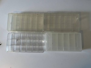 Plastic Parts Organizer Boxes - Plano & Assorted (Lot of 4)