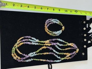 Chip-Bead Jewelry - Multicolor Necklace & Bracelet Mixed Lot