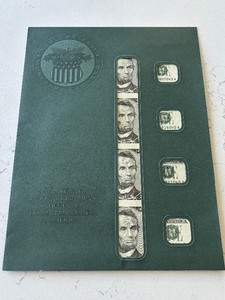 Uncut Sheet of 2006 $5 Dollar Notes
