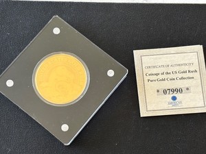 1200 .999 Gold Tribute Coin