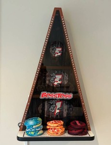 LLR - Wall-Mounted Bosstos Game Board With Playing Pieces