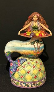 LLR - Vintage Figurine - Jim Shore Island Welcome Signed