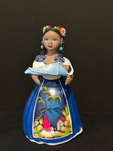 LLR - Ceramic Mexican Doll - Lupita Original No. 11