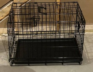 Dog Kennel Wire Dog Crate With Plastic Tray