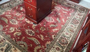 O - Karastan Ashara Agra Wool Design Area Rug