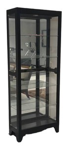 LLR - Glass Curio Cabinet with Interior Lighting