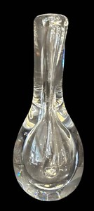 LLR - Vintage Art Glass Vase - Kosta Boda Raindrop Gran Wrff
