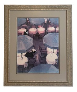 LLBR - Umbrella Lights Art Print by Juarez Machado