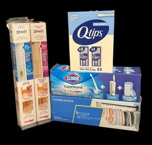 LLR - Shelf Liners, Clothes Hanger, Q-Tips and More
