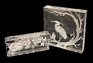 LLR - Bird & Floral Acrylic Decor by Frank R. Albrecht