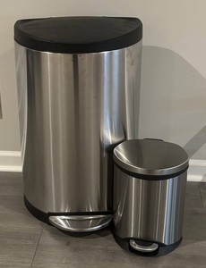 LLFR - Stainless Steel Trash Cans by Simple Human & More