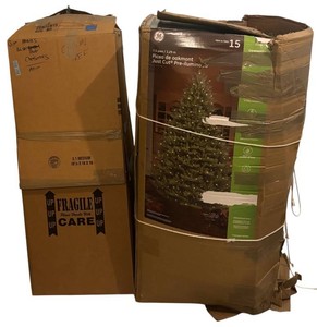 LLSR - Two Artificial Christmas Trees
