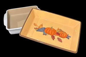 LLR - Haeger Natural Stone & Harvest Baking Dishes
