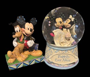 LLR - Disney Traditions Snow Globe & Figurine