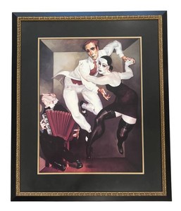 LLR - Tango in a Box Framed Art Print by Juarez Machado