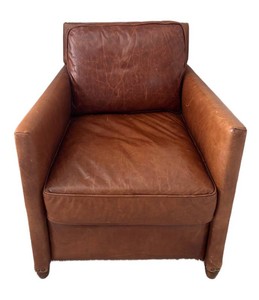 MB - Revelation by Uttermost Leather Armchair