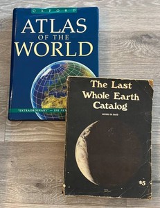 O - Oxford Atlas of the World and Whole Earth Catalog Books