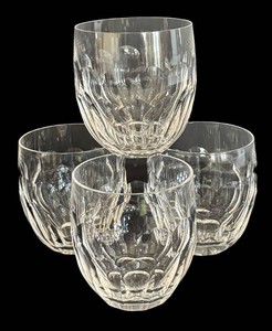 K - Four Waterford Curraghmore Old-Fashioned Drinking Glasses