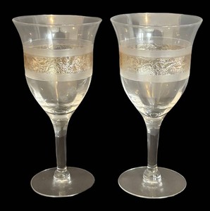 O - Vintage Crystal Cordial Stemware
