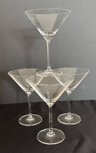 K - Set of Four Marquis by Waterford Martini Glasses