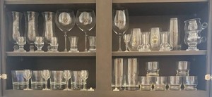 DR - Crystal & Clear Glass Barware Assortment