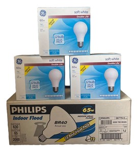 G - GE & Philips Light Bulbs