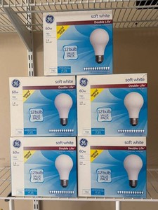 G - General Electric Soft White 60W Light Bulbs