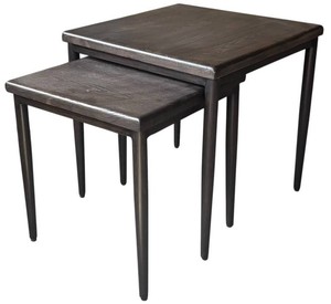 G - Plank & Hide Nesting Patio Tables