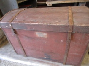 Antique Immigrant Trunk Minesota