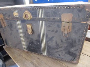 Vintage Steamer Trunk, Shwayder Trunk Co