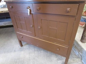 Mission Style Tiger Oak Buffet