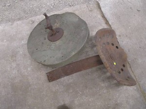 Implement Seat, Stone Grinding Wheel