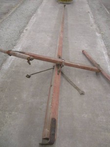 Primitive Wagon Pole, Double Tree