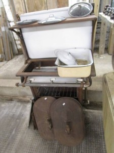 Vintage Enamel Cookstove