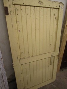 Wainscot Barn Door