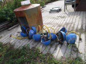 Poly Watering Cups, Hog Waterer