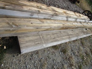 Home Sawn White Pine Planks