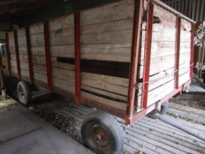 MN Running Gear, Wood Sided Wagon