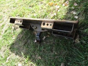 Heavy Duty Skidster Plate & Receiver Hitch