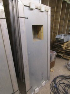 Aluminum Insulated Service Door