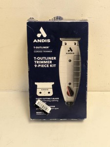ANDIS T-OUTLINER CORDED TRIMMER 9PC. KIT
