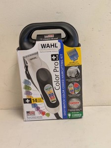 NEW WAHL HOME PRODUCTS COLOR PRO  PLUS EASY-MATCH COLOR CODED HAIRCUTTING KIT