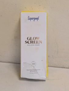 NEW SUPERGOOP GLOW SCREEN BROAD SPECTRUM SUNSCREEN SPF 40