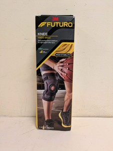 NEW 3M FUTURO KNEE HINGED BRACE ADJUSTABLE FIRM SUPPORT